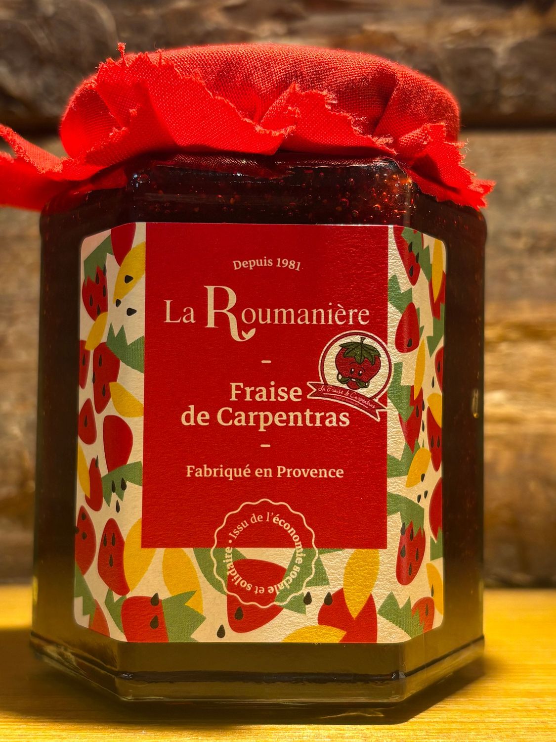 Confiture Fraise de Carpentras 325g
