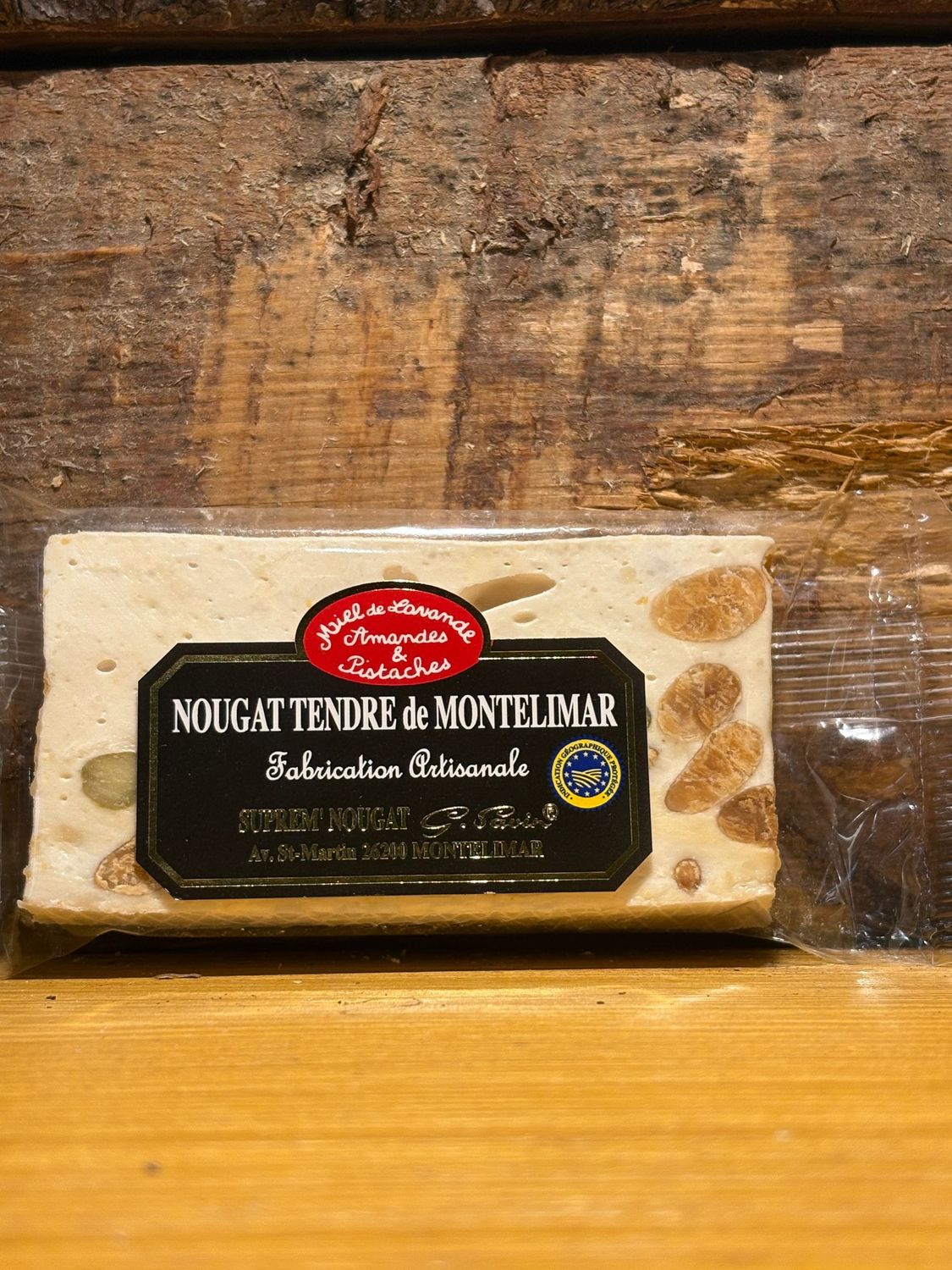 Barre nougat tendre de Montélimar 50grs