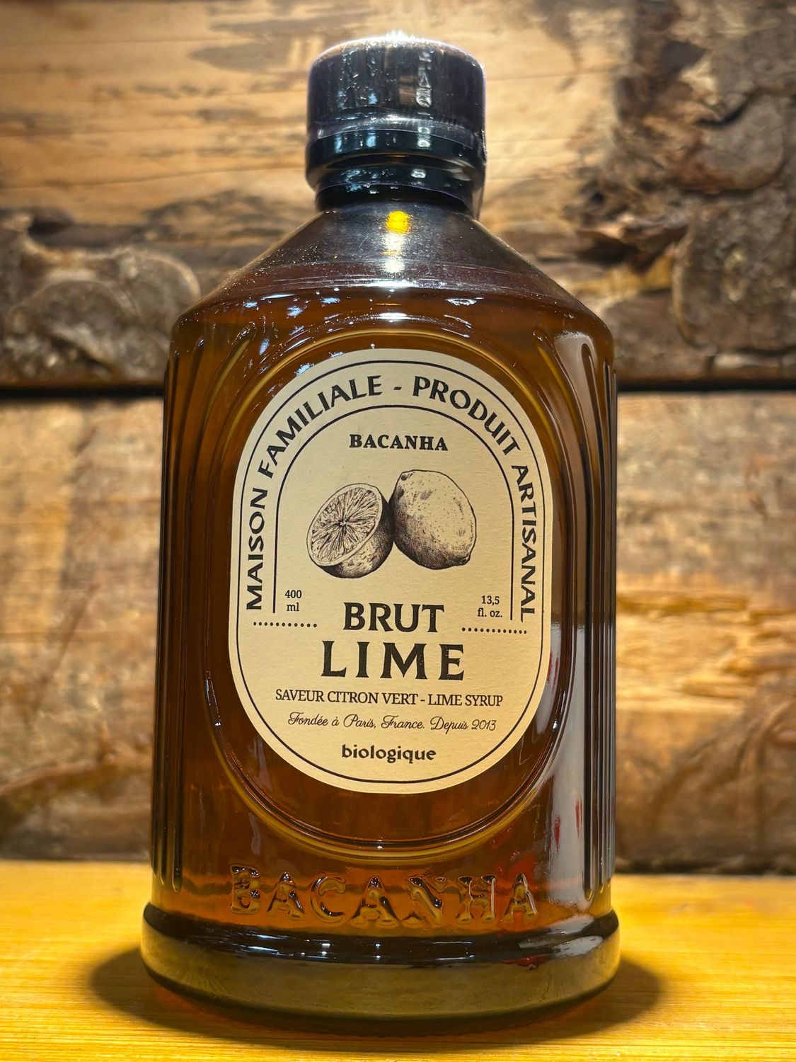 Sirop Lime brut 40 cl