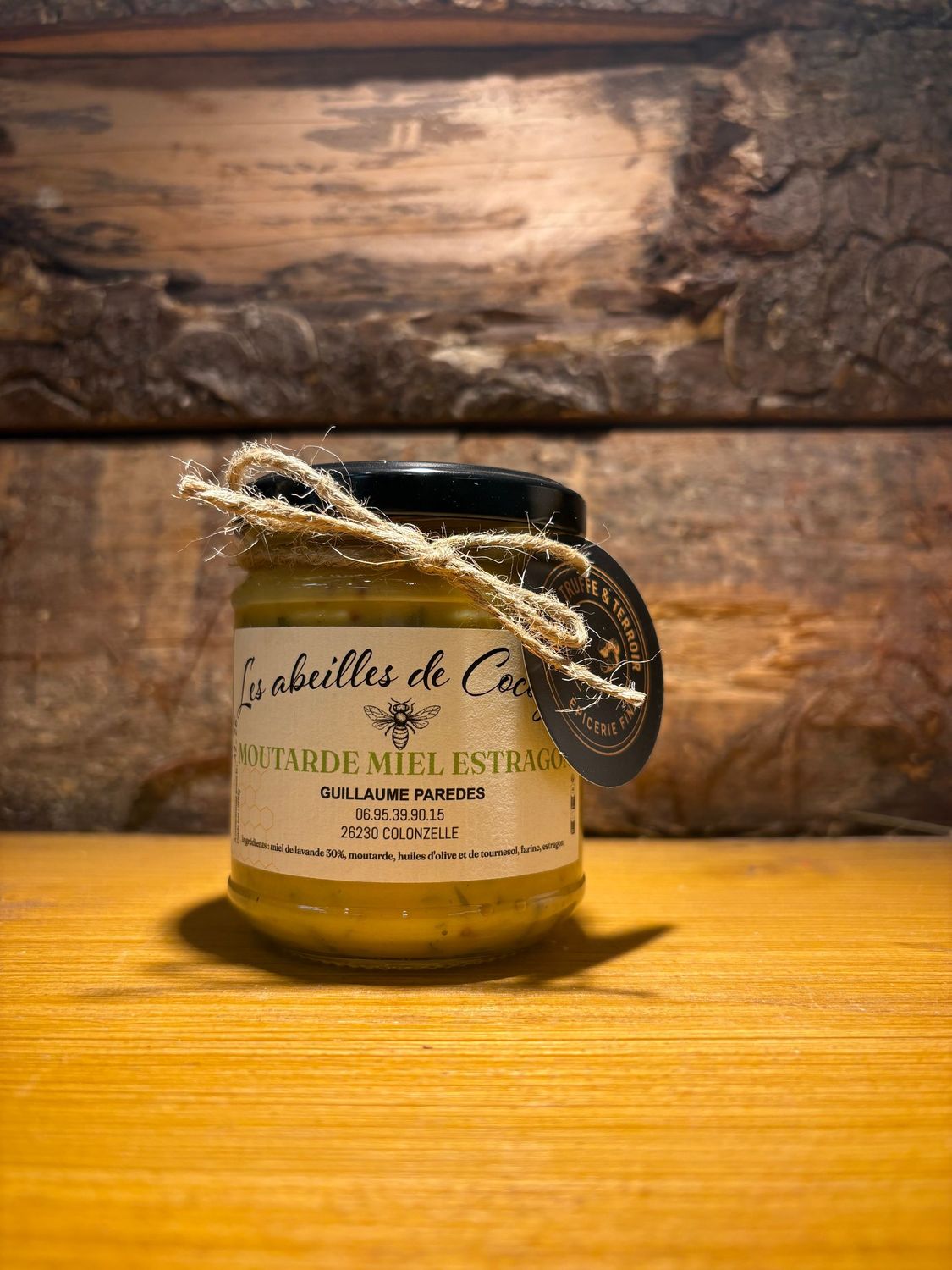 Moutarde Miel Estragon 200 grs