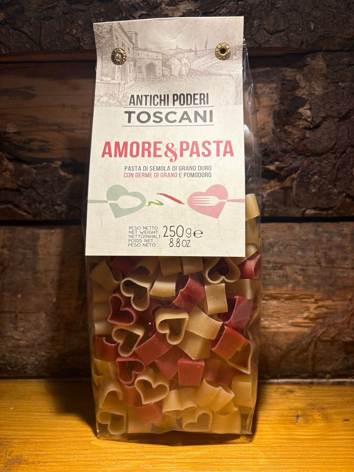 Pâtes Coeur TOSCANI 250g