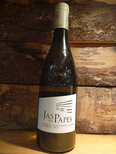 LE JAS DES PAPES CHATEAUNEUF-DU-PAPE BLANC BIO 2023.