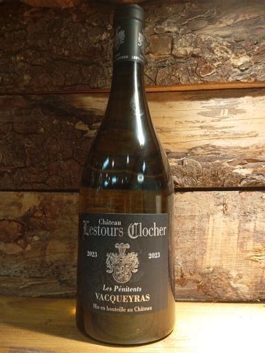 CHATEAU LESTOURS CLOCHER VACQUEYRAS BLANC 2023. LES PENITENTS