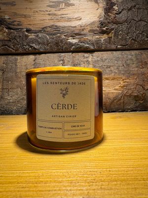 Bougie pot Ambre Cèrde 150g