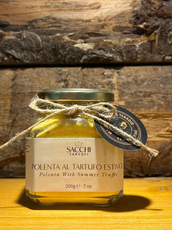 Polenta aux truffes d'été pot en verre 200g