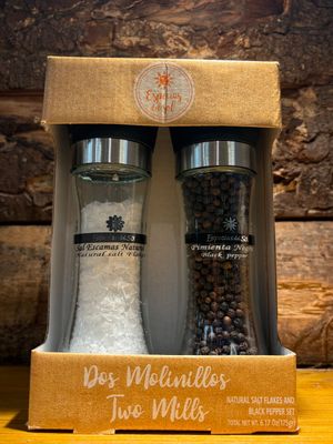 Coffret deux moulins sel/poivre 175g