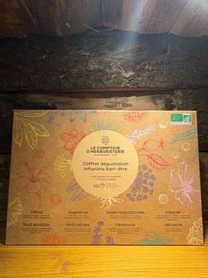 Coffret dégustation infusions bien-être