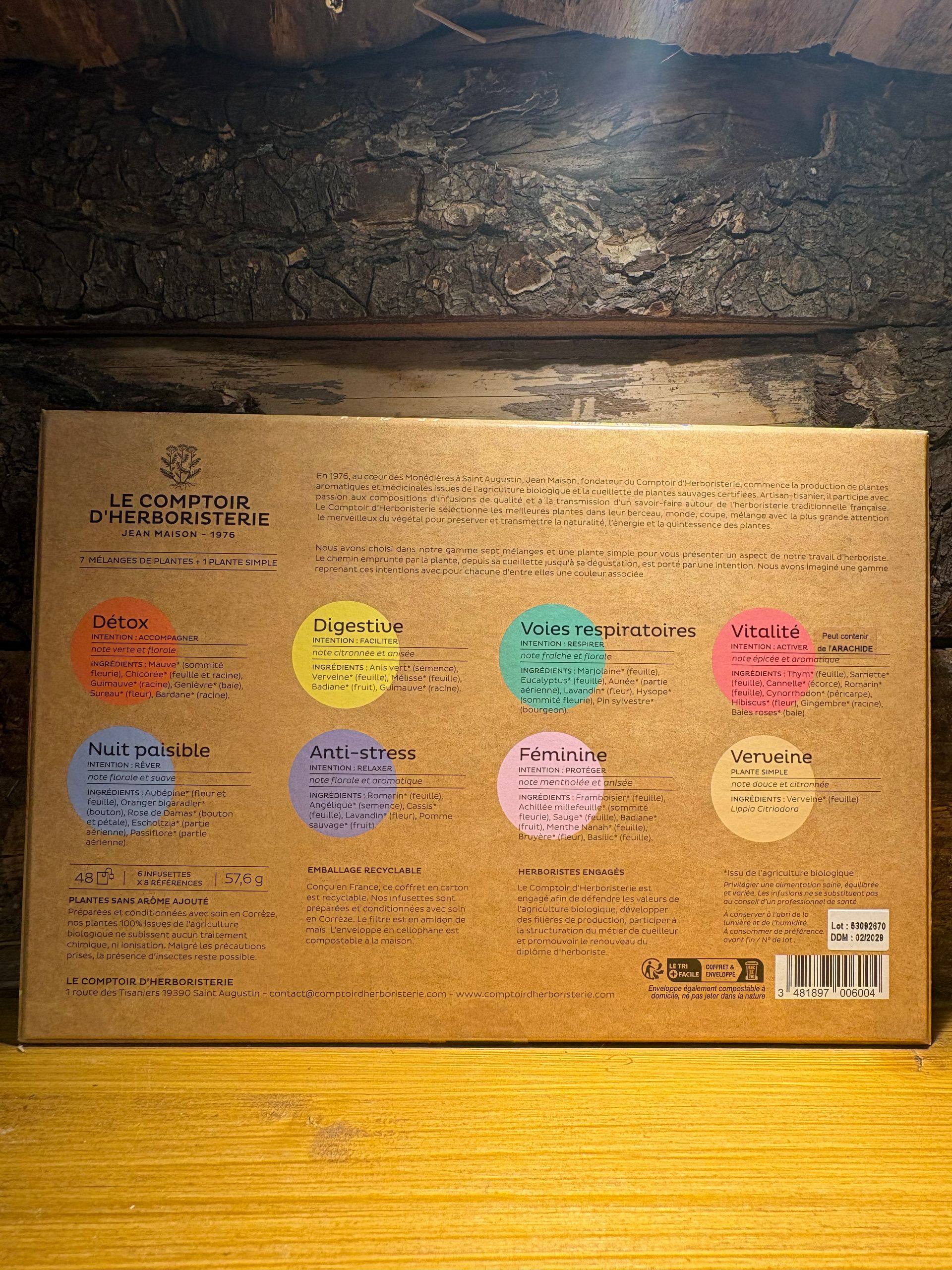 Coffret infusions Rêver et se Relaxer