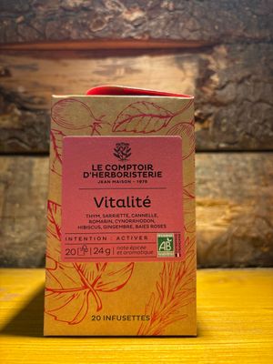 Infusion vitalité 24 g