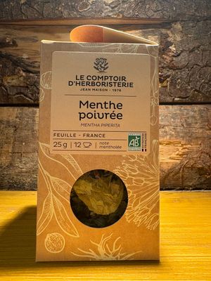 Menthe poivrée bio 25g