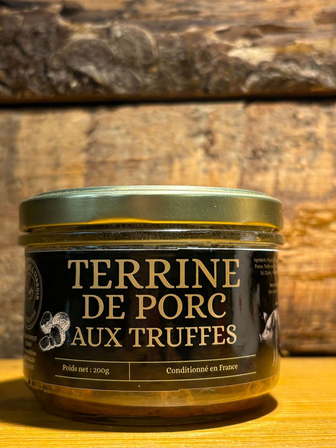 Terrine de Porc aux truffes 200g
