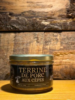 Terrine de Porc aux cèpes 200g