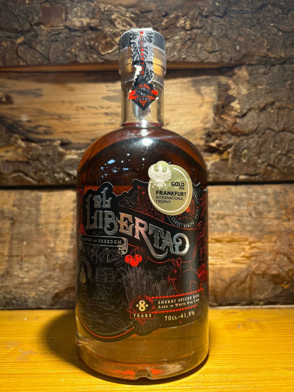 Rhum El libertad sherry 8 ans 70cl