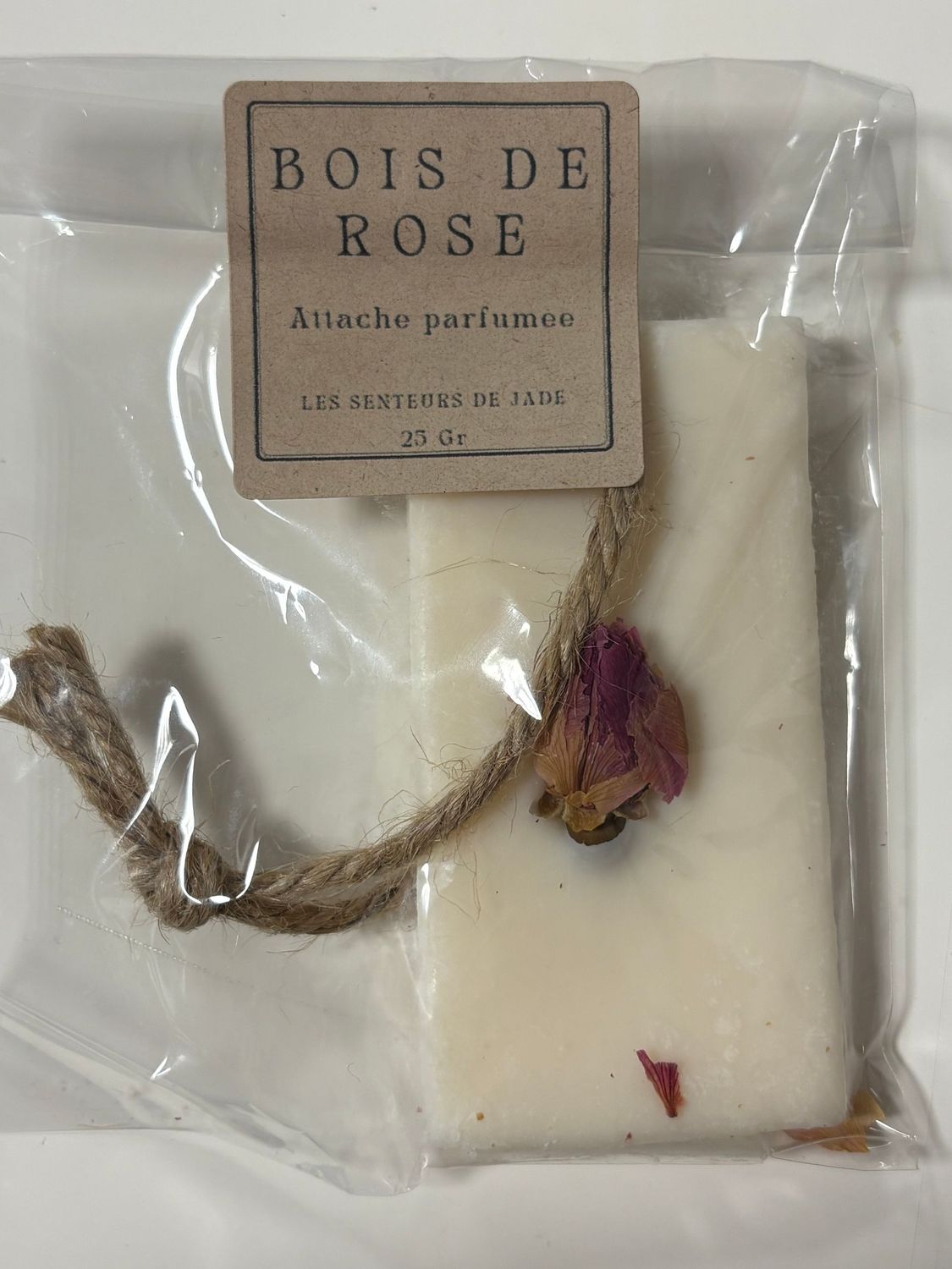 Attache parfumée Bois de rose 25g