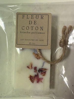 Attache parfumée Fleur de Coton 25g