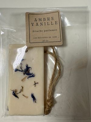 Attache parfumée Ambre Vanille 25g
