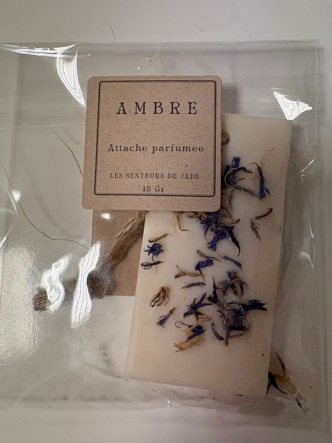 Attache parfumée Ambre 18g