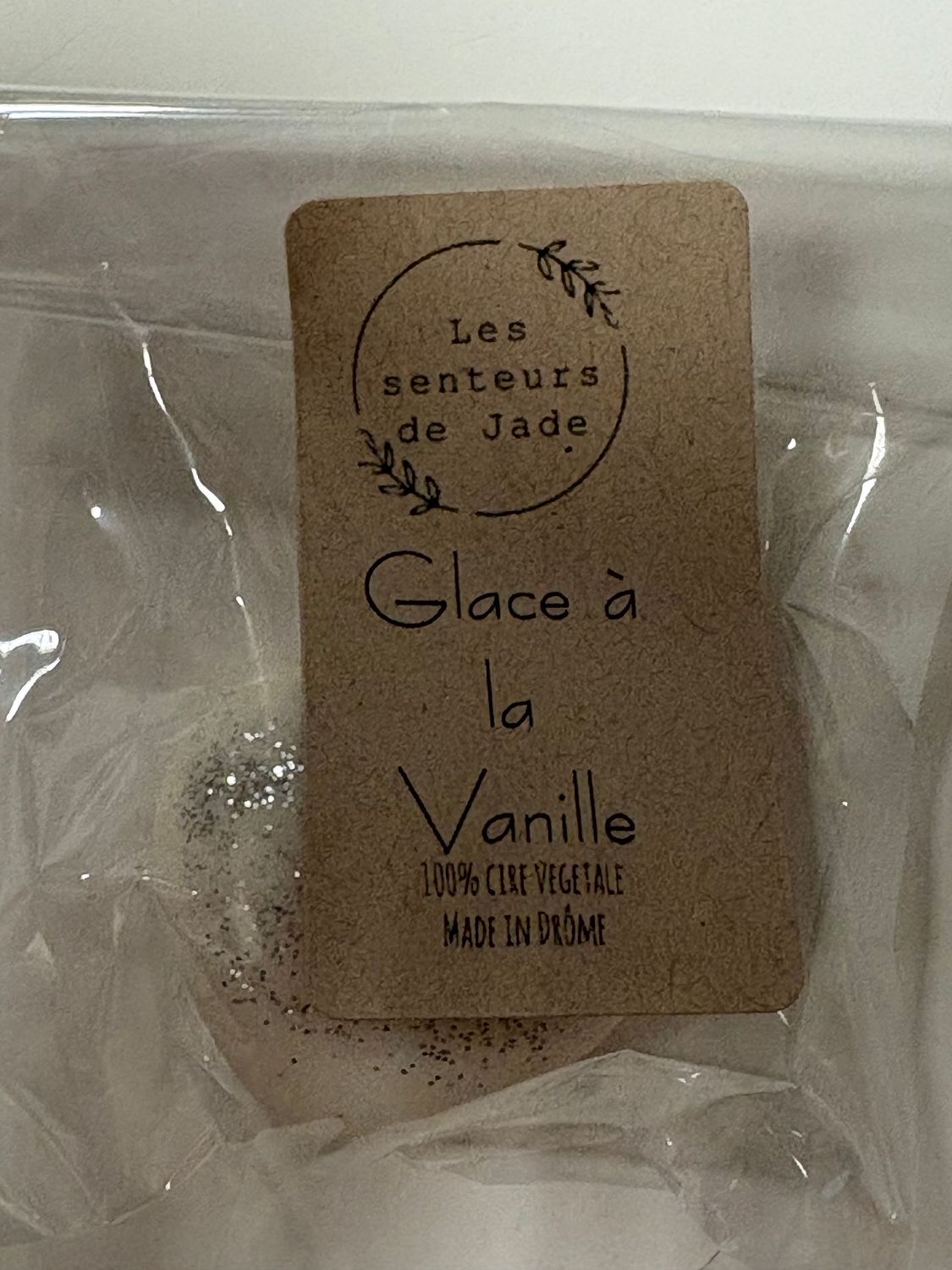 Fondant parfumé Glace à la vanille