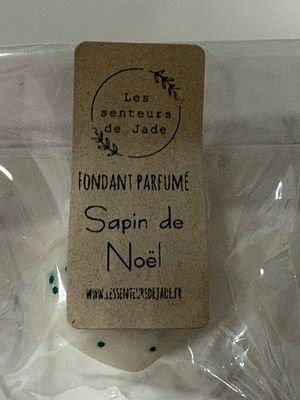 Fondant parfumé Sapin de Noël