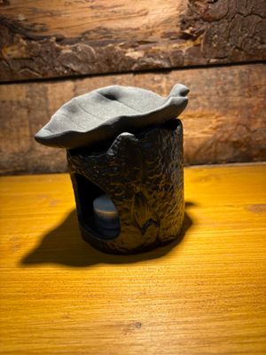 Brûleur pour fondants parfumés Feuille de Chêne noir