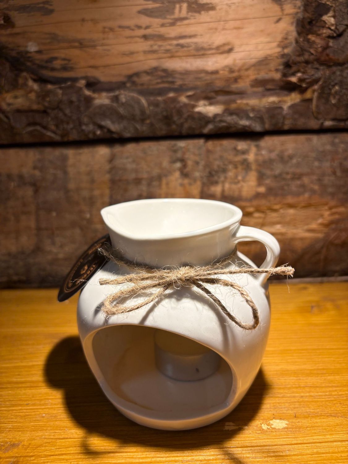 Brûleur pour fondants parfumés Pot à eau blanc