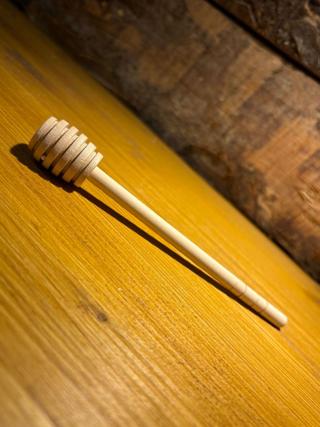 Bâton de miel en bois