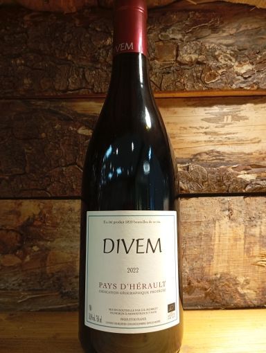 DIVEM Vin rouge BIO 2022  AOP PAYS D'HERAULT