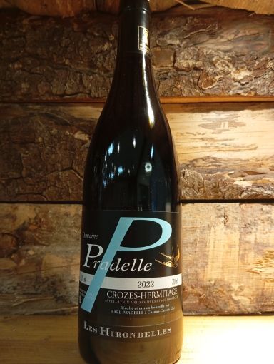 CROZES HERMITAGE DOMAINE PRADELLE           ROUGE 2022   LES HIRONDELLES