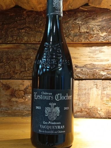 VACQUEYRAS Les Pénitents ROUGE 2023 Château LESTOURS CLOCHER
