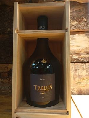DOMAINE TRELUS BLANC BIO COFFRET BOIS