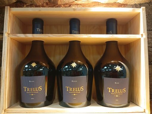 TRELUS COFFERT TRIO ROUGE BLANC ROSE BIO