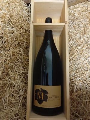 MAGNUM SECRET DE TERROIR ROUGE BIO 2024  COFFRET BOIS  DOMAINE DE MONTINE