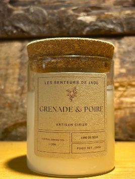 BOUGIE GRENADE POIRE 150 g BOUGIE GRENADE POIRE 150 g