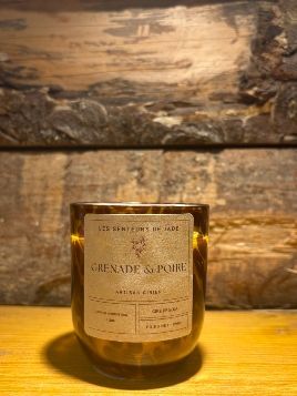 Bougie léopard Grenade Poire 120g