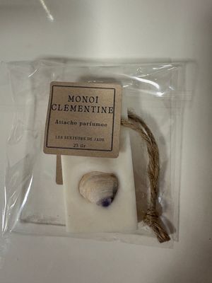 attache parfumée monoï clémentine 25g attache parfumée monoï clémentine 25g