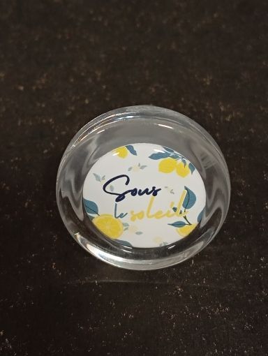 BOUCHON EN CRISTAL " Sous le soleil"