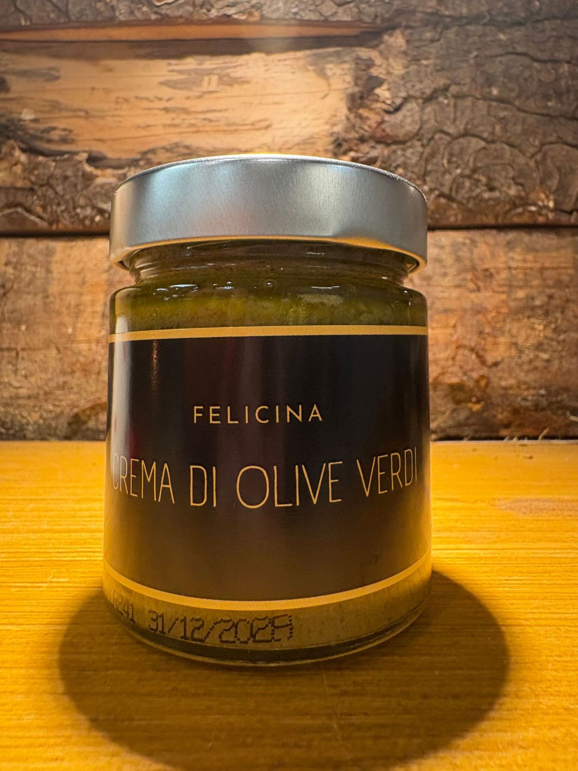 Crème d'olives vertes (Crema di olive verdi) 200g Crème d'olives vertes (Crema di olive verdi) 200g
