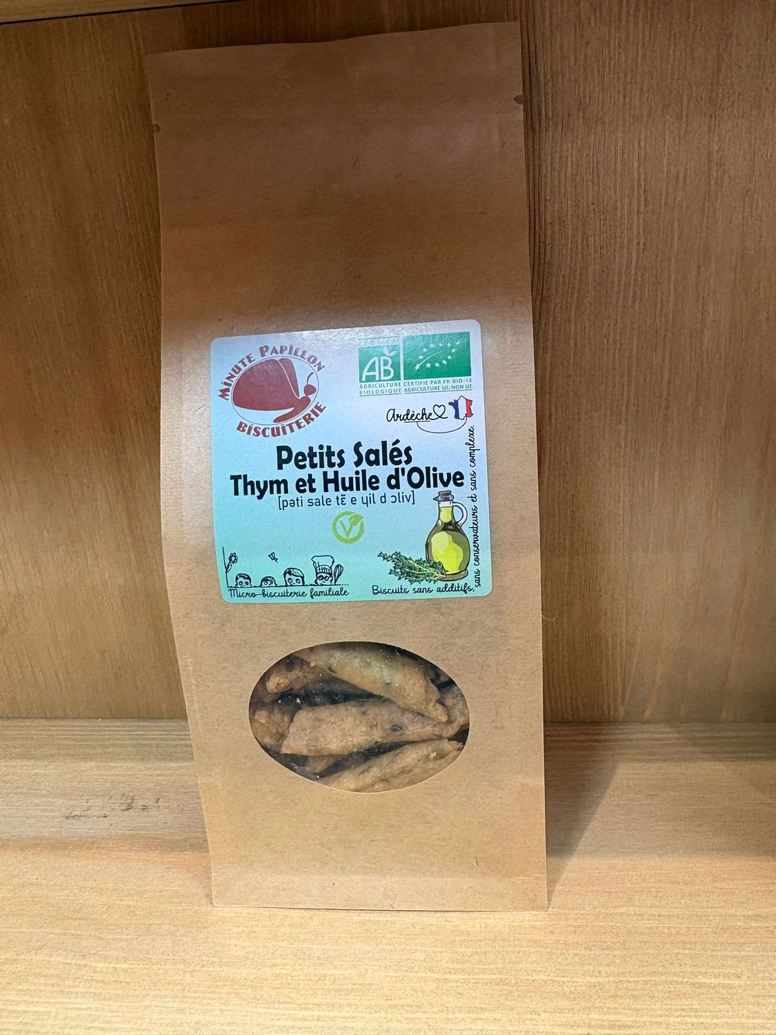 Petits salés thym et huile d'olive