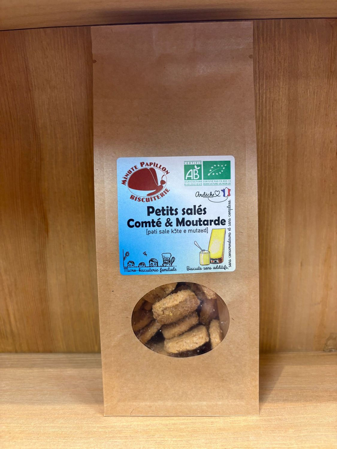 Petits salés comté et moutarde