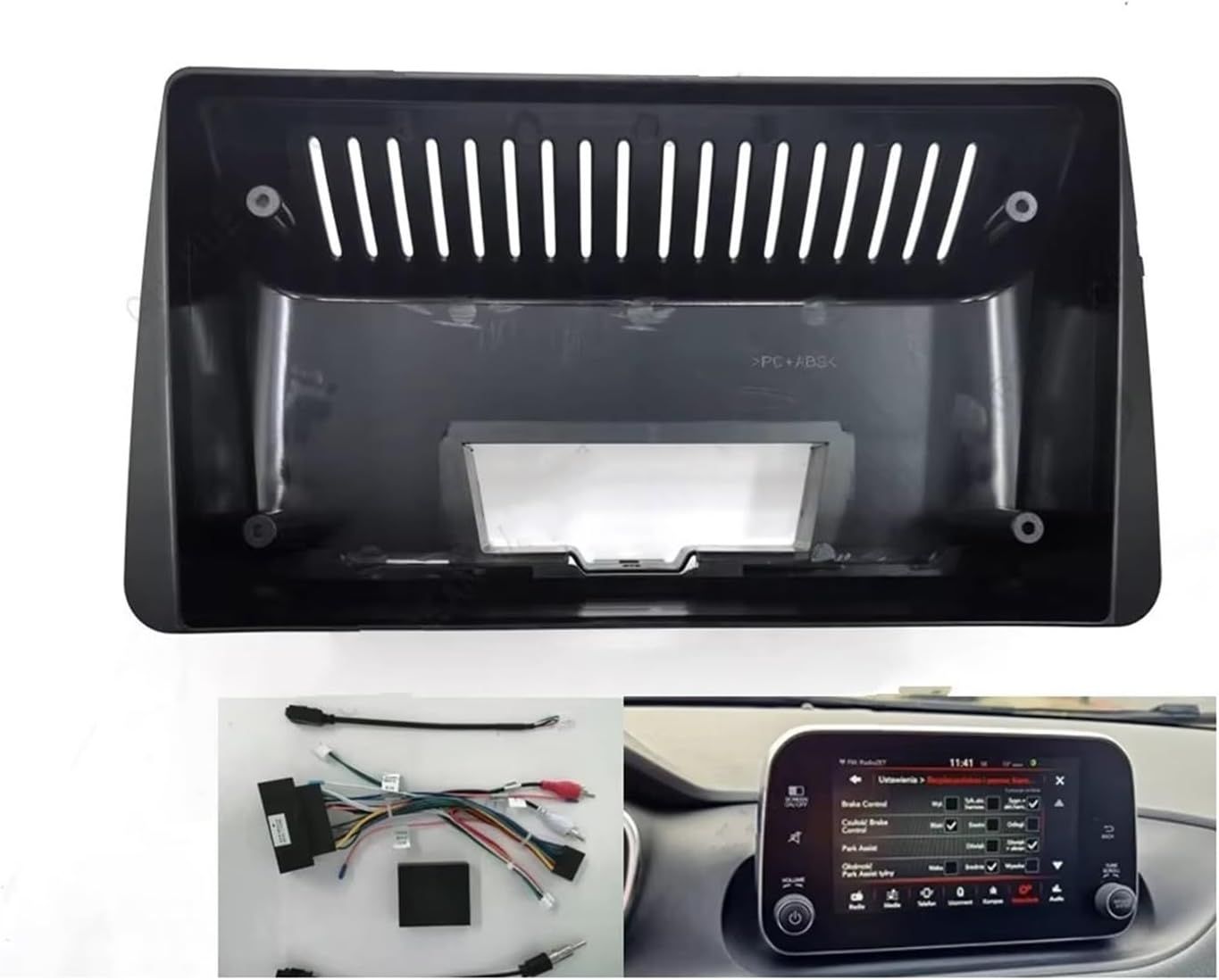 Telaio  per Fiat Tipo Per Egea 2016-2020 per display 9 POLLICI