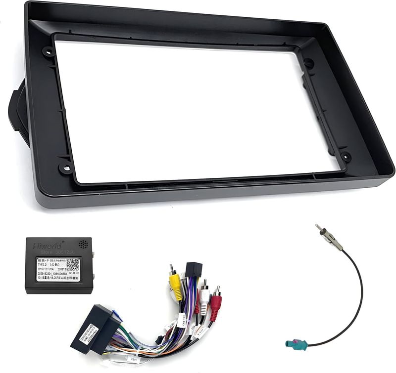 Kit Montaggio Mascherina 9" Pollici Compatibile con Fiat Tipo 2015-2020 / Egea