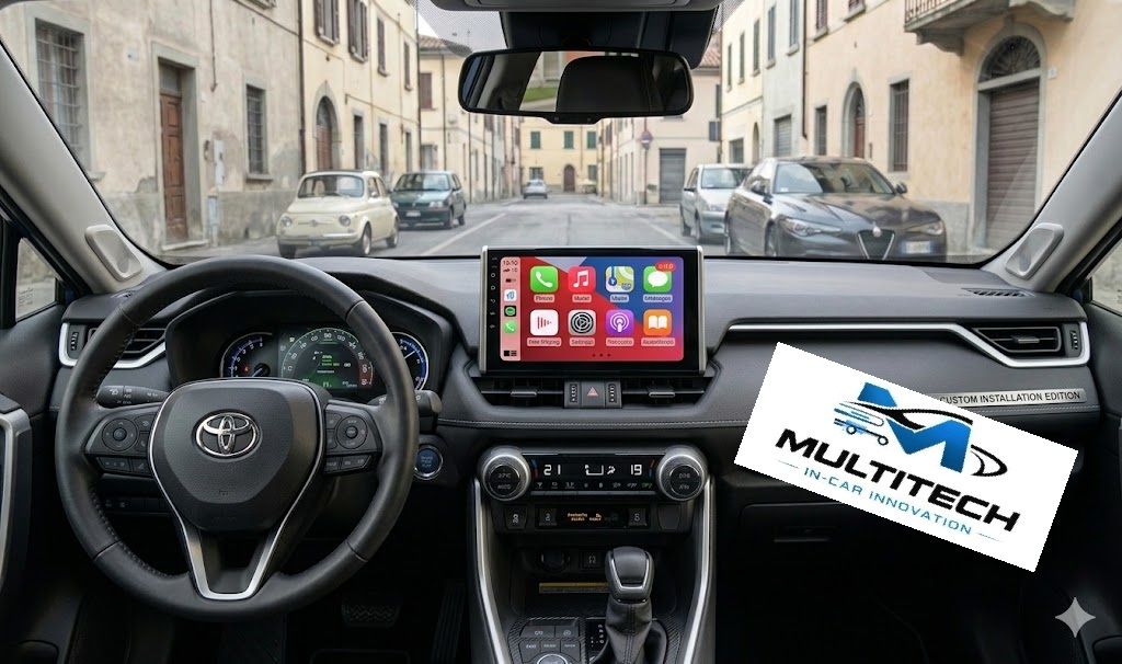 Stereo auto 9" Pollici per Toyota per Yaris 2010-2014