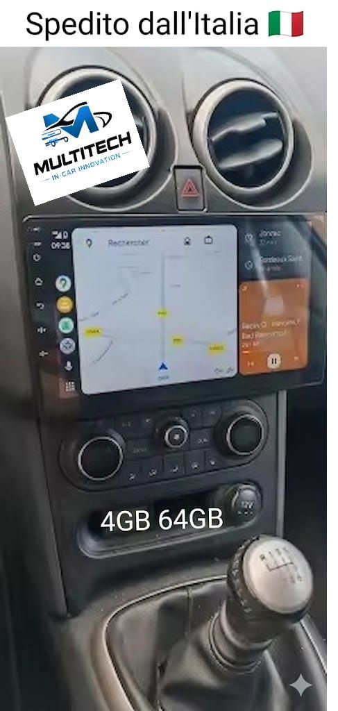 Stereo auto Nissan Qashqai 2006/2013