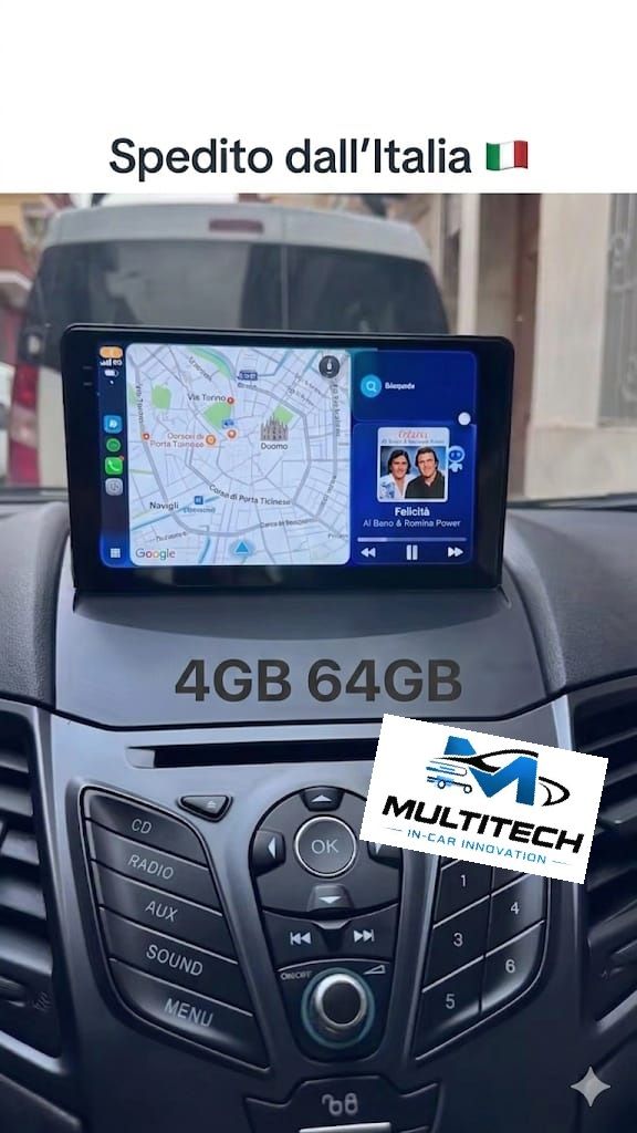 Stereo auto  Ford Fiesta 2008/2017