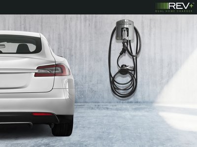 REV+ 50A Dual Home Electric Vehicle Charger with 25' Cable REV+ 50A Dual Home Electric Vehicle Charger with 25' Cable