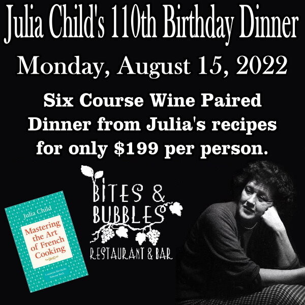 Julia Child's Wine Dinner