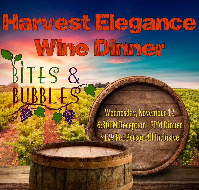 Harvest Elegance Wine Dinner