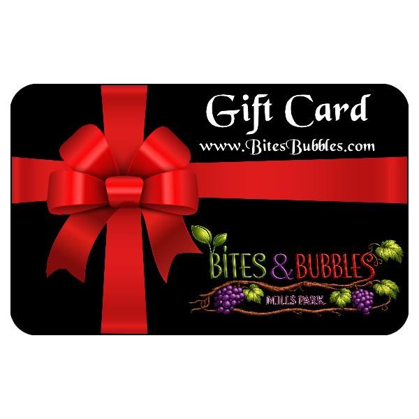 Bites &amp; Bubbles Custom Gift Card
