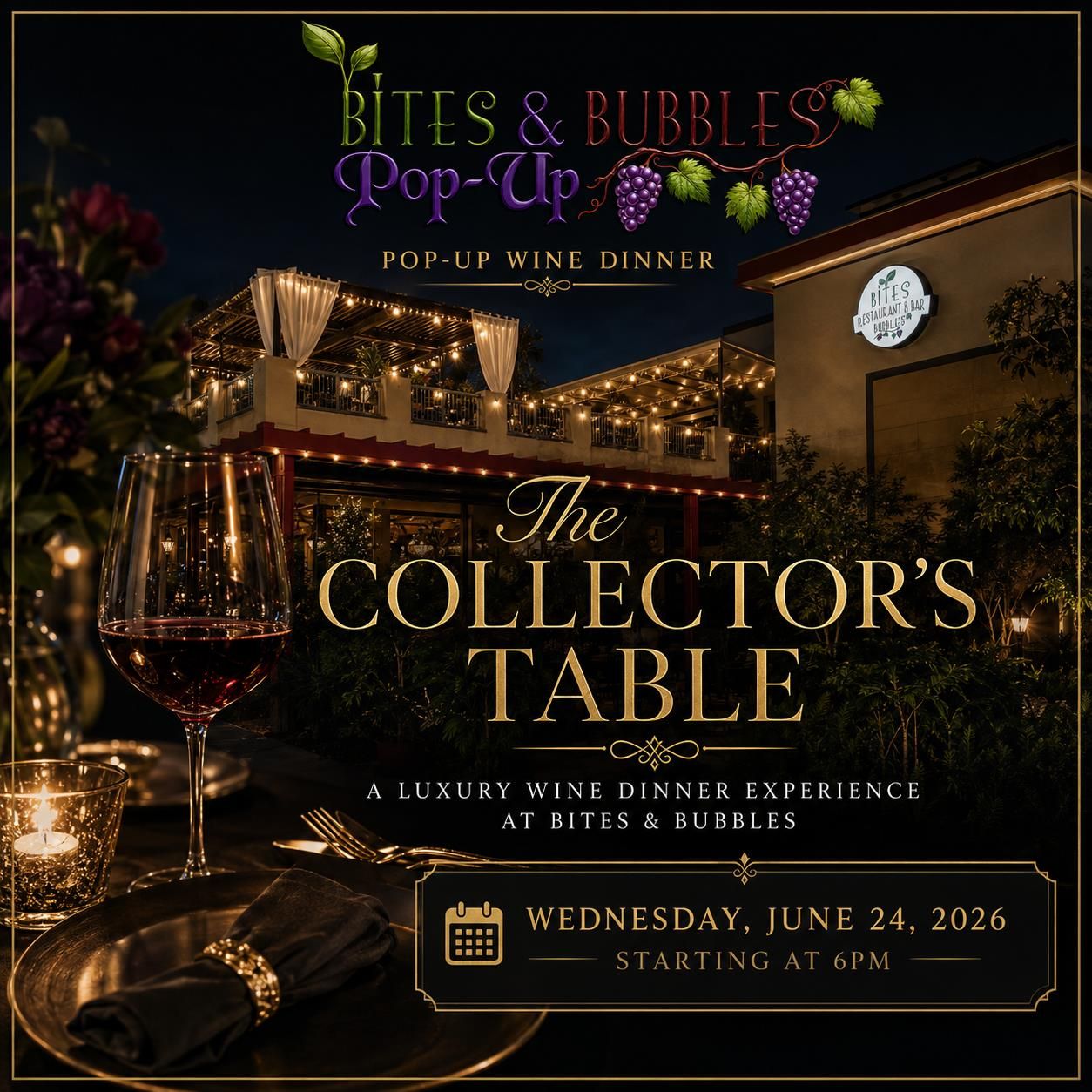 The Collector's Table Pop-Up Dinner