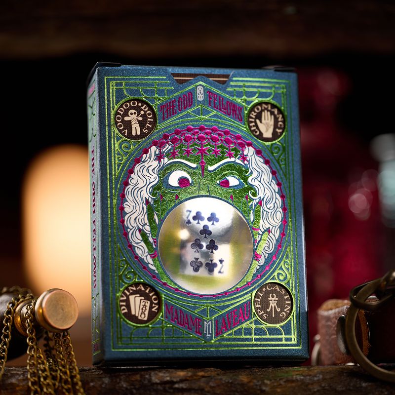 Playing Cards - Madame Laveau - Blue - By Stockholm17